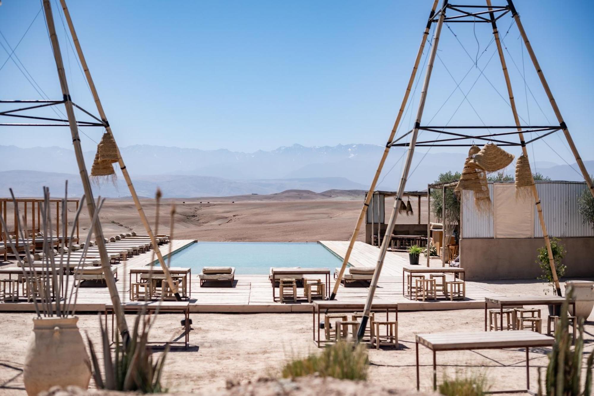 ホテル Les Terrasses D'Agafay El Karia エクステリア 写真
