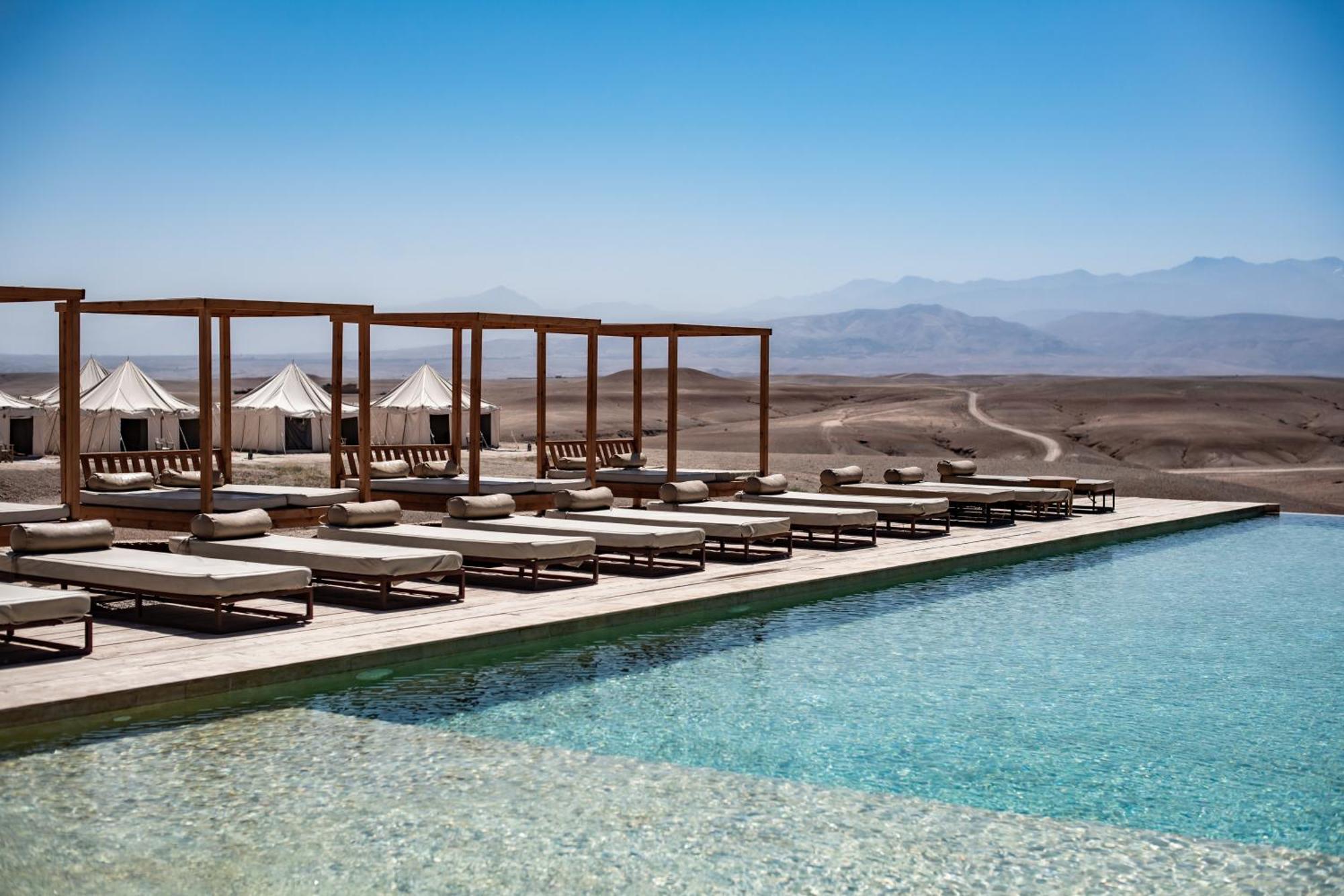 ホテル Les Terrasses D'Agafay El Karia エクステリア 写真